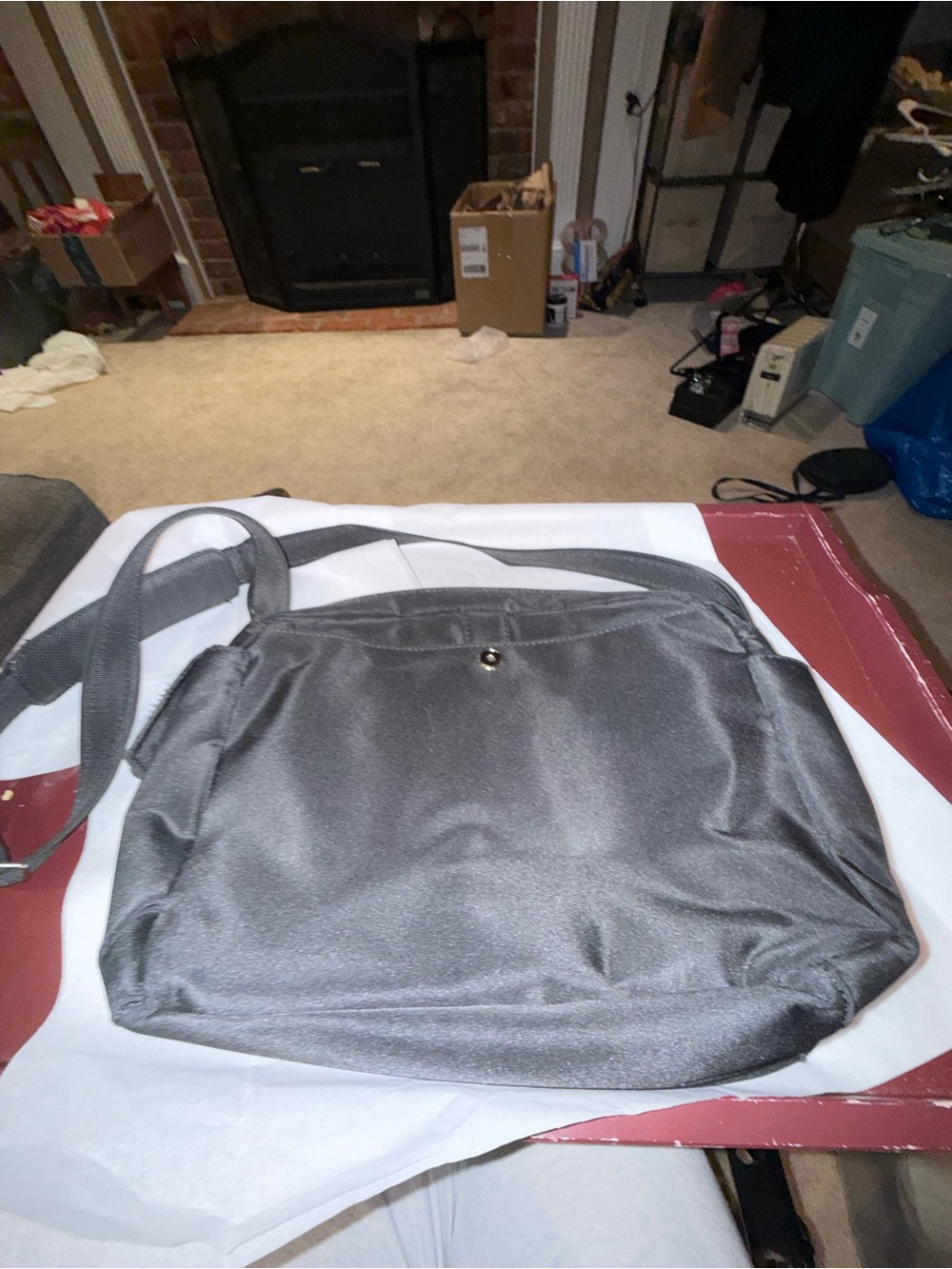 DayMakers of Santa Barbara black Nylon Anti-Theft Travel Crossbody Bag